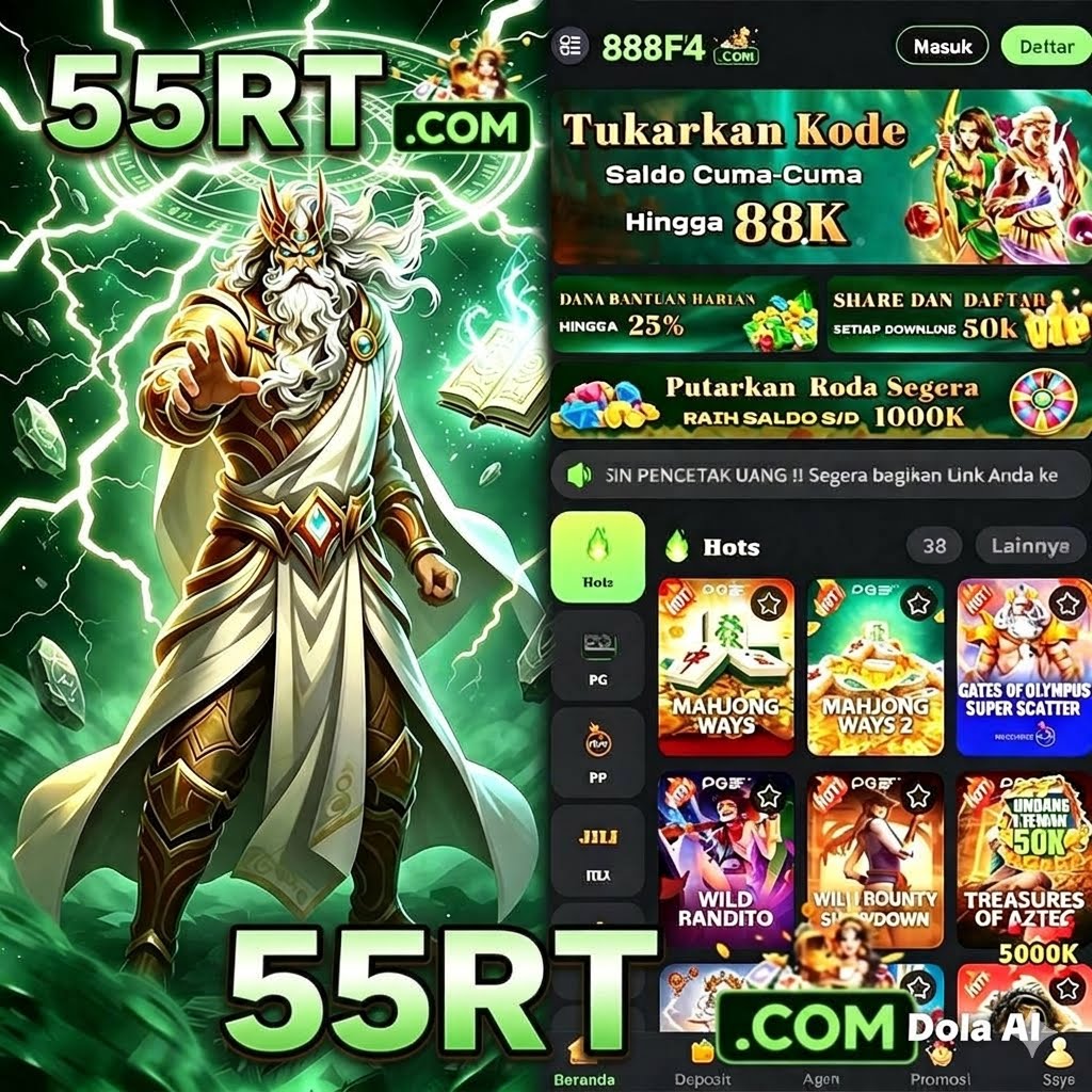55RT - Login Situs Resmi dan Nikmati Ragam Game PG Soft