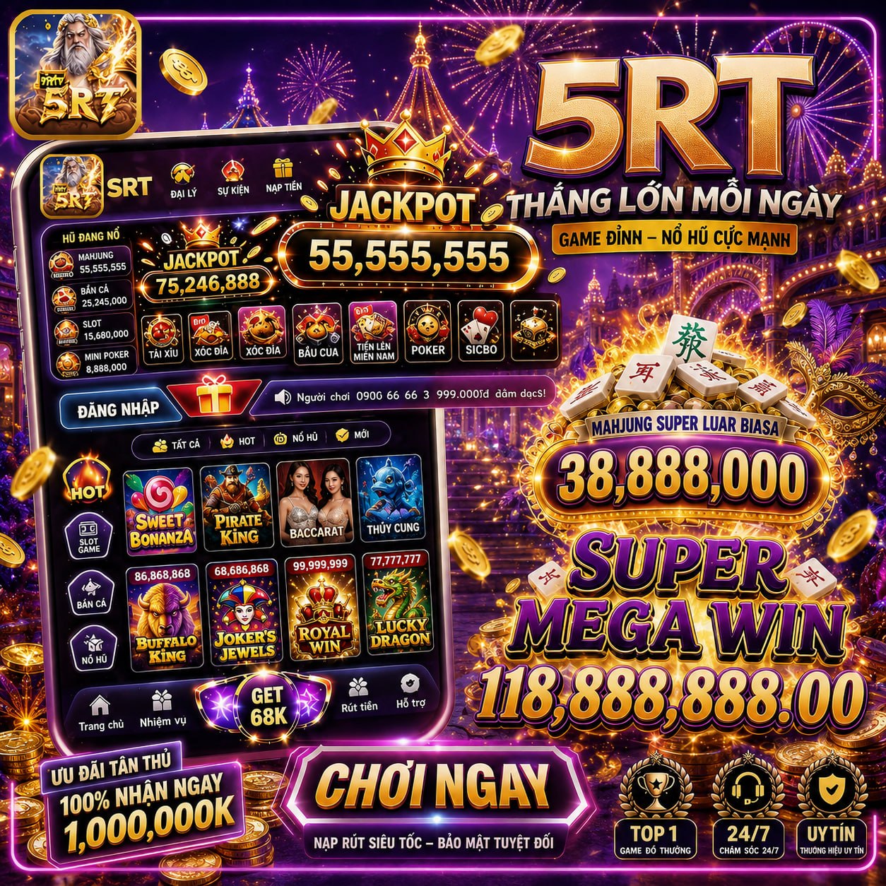 5RT - Destinasi Slot Online Indonesia dengan Ragam Tema Menarik