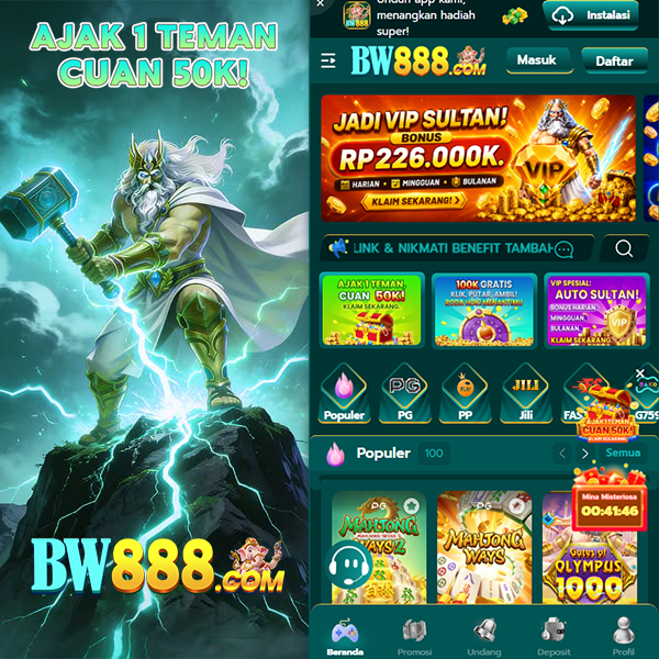 BW888 - Situs Resmi Slot Online dari Berbagai Provider